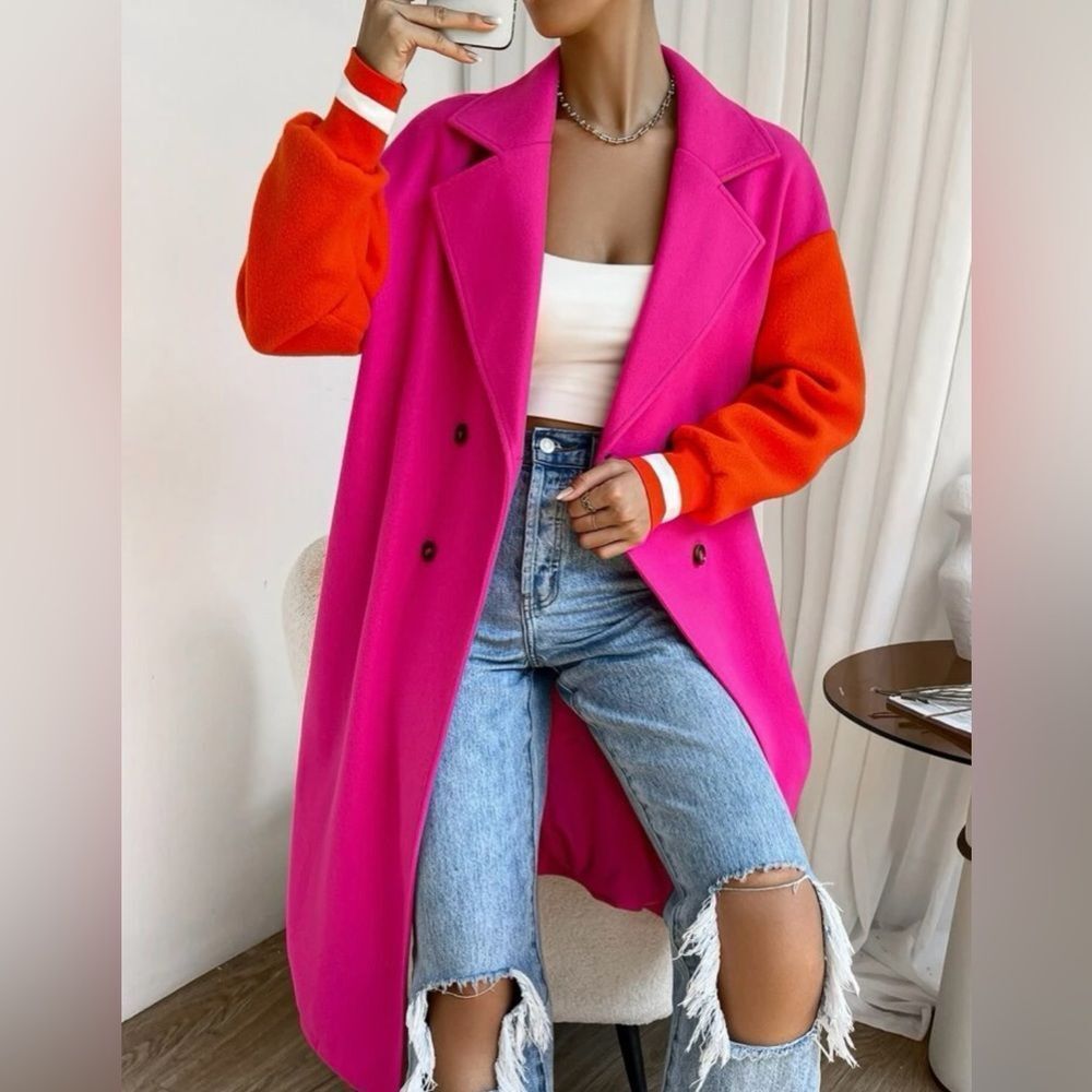 Long pea coat - Picture 2 of 10